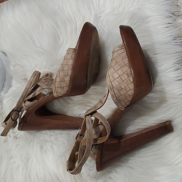 Bottega Veneta  platform slingback sandals heels shoe  size 39 - Picture 10 of 16